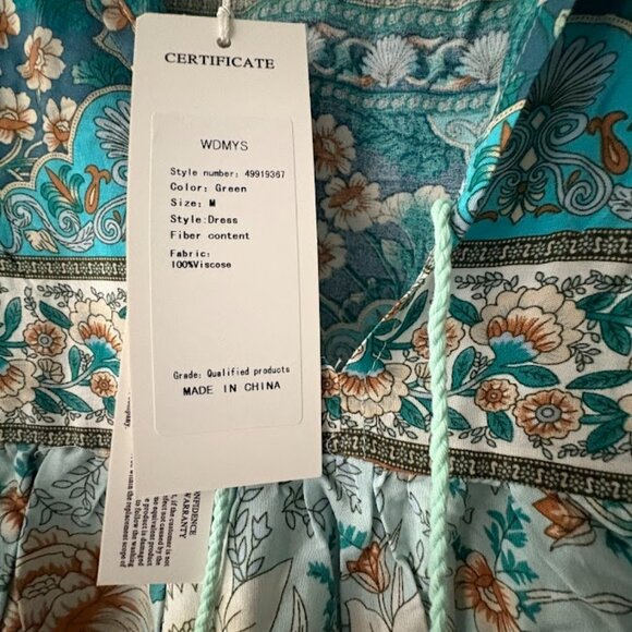 Boho Chic Sweet Casual Fashion Vibes Dresses for Women Medium- Brand WDYMS - Picture 10 of 10